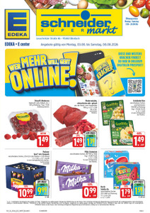 EDEKA Prospekt - Angebote ab 03.08.