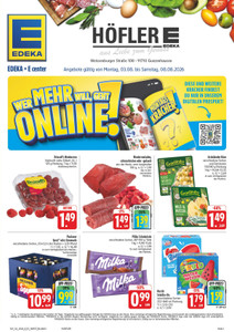 EDEKA Prospekt - Angebote ab 03.08.