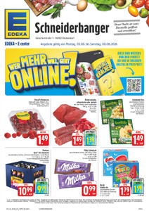 EDEKA Prospekt - Angebote ab 03.08.