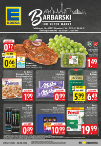 EDEKA Prospekt - Angebote ab 03.08. - Seite 1