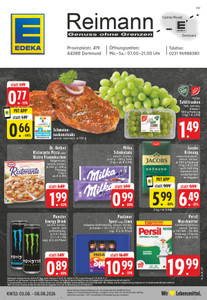EDEKA Prospekt - Angebote ab 03.08.