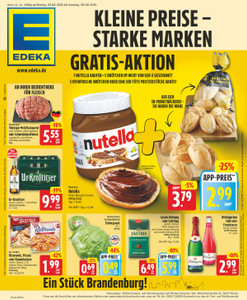 EDEKA Prospekt - Angebote ab 03.08.