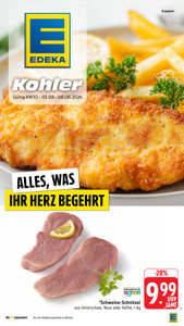 EDEKA Prospekt - Angebote ab 03.08.