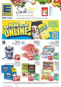 EDEKA Prospekt - Angebote ab 10.08. - Seite 1