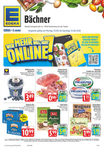 EDEKA Prospekt - Angebote ab 10.08.