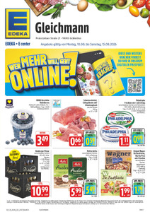 EDEKA Prospekt - Angebote ab 10.08.