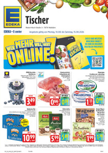 EDEKA Prospekt - Angebote ab 10.08. - Seite 1