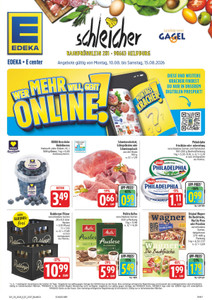 EDEKA Prospekt - Angebote ab 10.08.