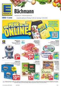 EDEKA Prospekt - Angebote ab 10.08. - Seite 1