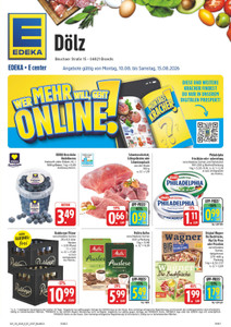 EDEKA Prospekt - Angebote ab 10.08.