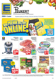 EDEKA Prospekt - Angebote ab 10.08. - Seite 1