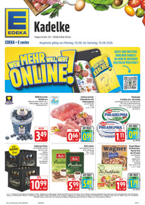 EDEKA Prospekt - Angebote ab 10.08.
