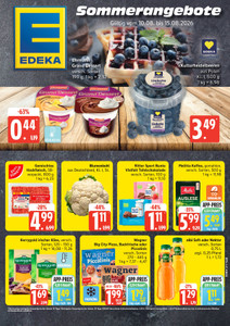 EDEKA Prospekt - Angebote ab 10.08.