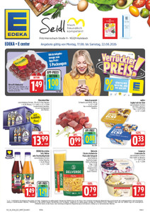 EDEKA Prospekt - Angebote ab 17.08.