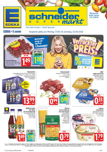 EDEKA Prospekt - Angebote ab 17.08.