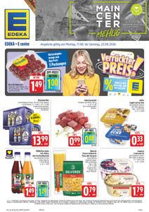 EDEKA Prospekt - Angebote ab 17.08.