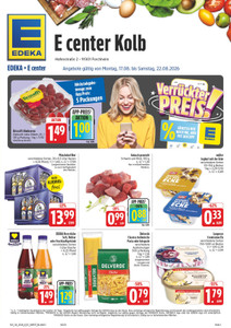 EDEKA Prospekt - Angebote ab 17.08.
