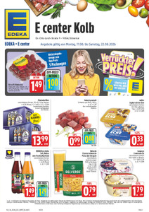 EDEKA Prospekt - Angebote ab 17.08.