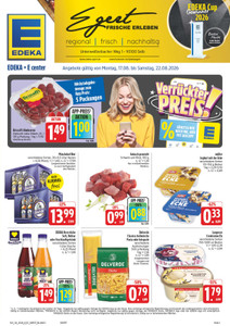 EDEKA Prospekt - Angebote ab 17.08.