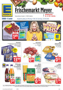 EDEKA Prospekt - Angebote ab 17.08.