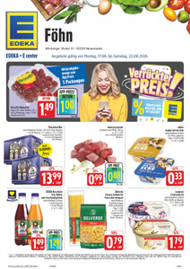 EDEKA Prospekt - Angebote ab 17.08.
