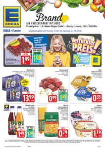 EDEKA Prospekt - Angebote ab 17.08.