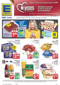EDEKA Prospekt - Angebote ab 17.08.