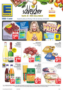 EDEKA Prospekt - Angebote ab 17.08.