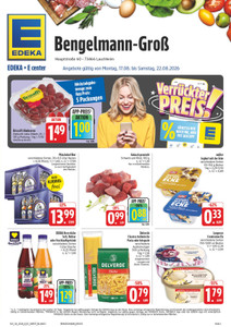 EDEKA Prospekt - Angebote ab 17.08.