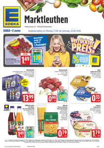 EDEKA Prospekt - Angebote ab 17.08.