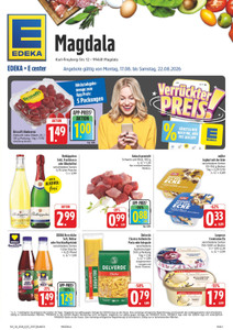EDEKA Prospekt - Angebote ab 17.08.