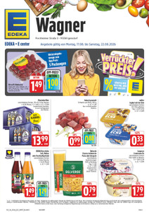 EDEKA Prospekt - Angebote ab 17.08.