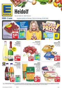 EDEKA Prospekt - Angebote ab 17.08.