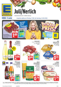 EDEKA Prospekt - Angebote ab 17.08.