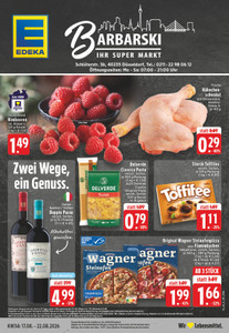 EDEKA Prospekt - Angebote ab 17.08.