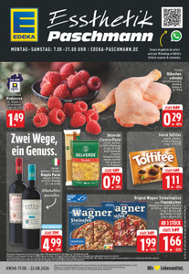 EDEKA Prospekt - Angebote ab 17.08. - Seite 1