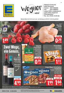 EDEKA Prospekt - Angebote ab 17.08. - Seite 1