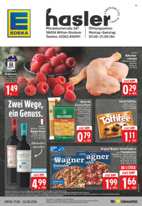 EDEKA Prospekt - Angebote ab 17.08.
