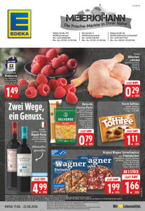 EDEKA Prospekt - Angebote ab 17.08.