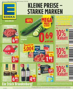 EDEKA Prospekt - Angebote ab 17.08.