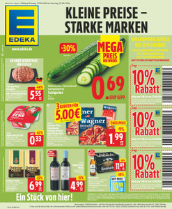 EDEKA Prospekt - Angebote ab 17.08.