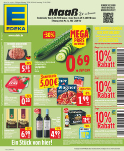 EDEKA Prospekt - Angebote ab 17.08. - Seite 1