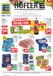 EDEKA Prospekt - Angebote ab 24.08.