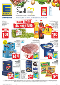 EDEKA Prospekt - Angebote ab 24.08.
