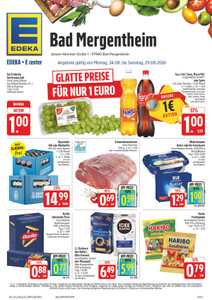 EDEKA Prospekt - Angebote ab 24.08.