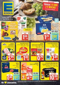 EDEKA Prospekt - Angebote ab 24.08. - Seite 1