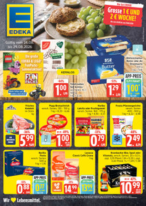 EDEKA Prospekt - Angebote ab 24.08.