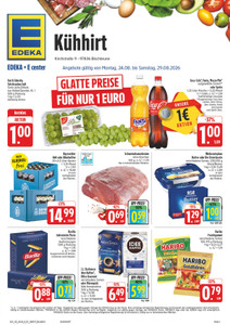 EDEKA Prospekt - Angebote ab 24.08.