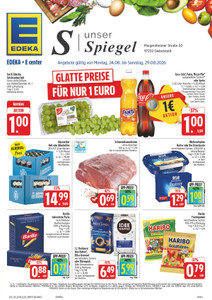 EDEKA Prospekt - Angebote ab 24.08.