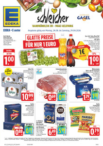 EDEKA Prospekt - Angebote ab 24.08.